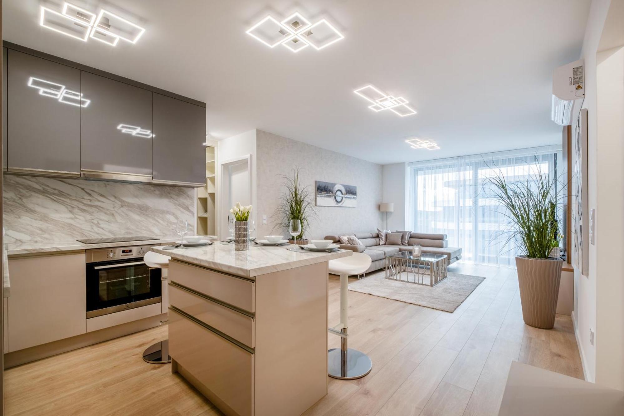 Myflat Wave Gold Premium I Apartment